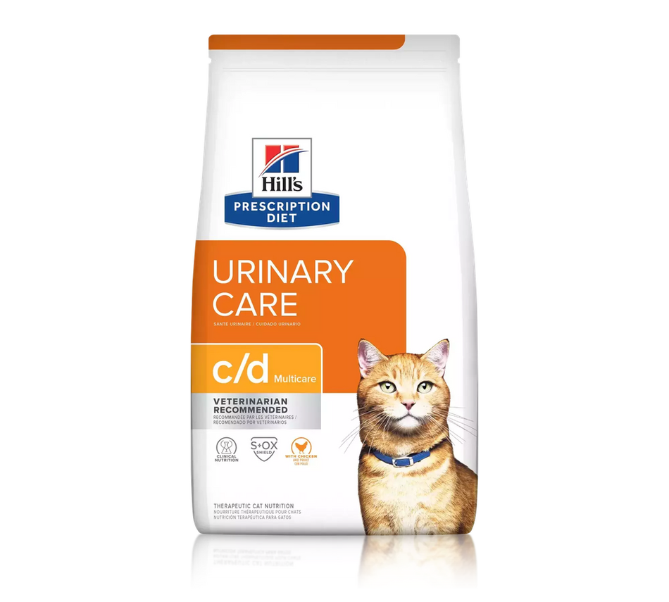 Hill's Prescription Diet c/d Multicare Urinary Care with Chicken Dry Cat Food