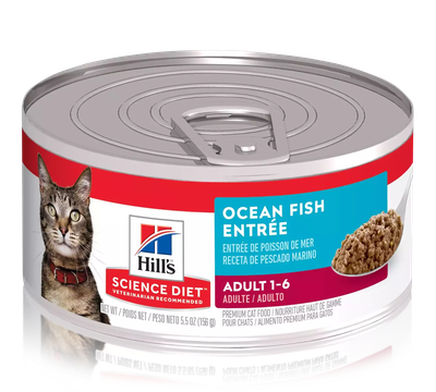 Hill's Science Diet Adult Canned Cat Food,