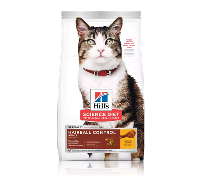 Hill's Science Diet Adult Hairball Control Chicken