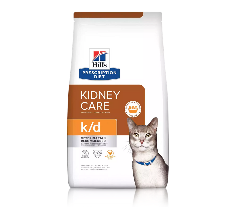 Hill's Prescription Diet k/d Kidney Care with Chicken Dry Cat Food