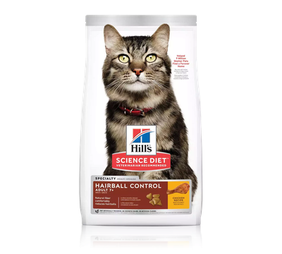Hill's Science Diet Senior 7+ Hairball Control