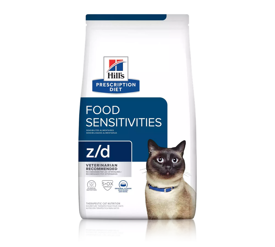 Hill's Prescription Diet z/d Skin/Food Sensitivities Dry Cat Food