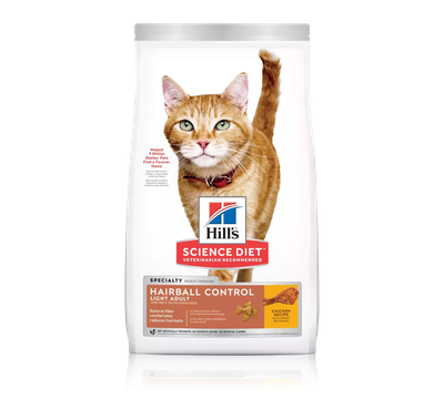 Hill's Science Diet Adult Hairball Control Light