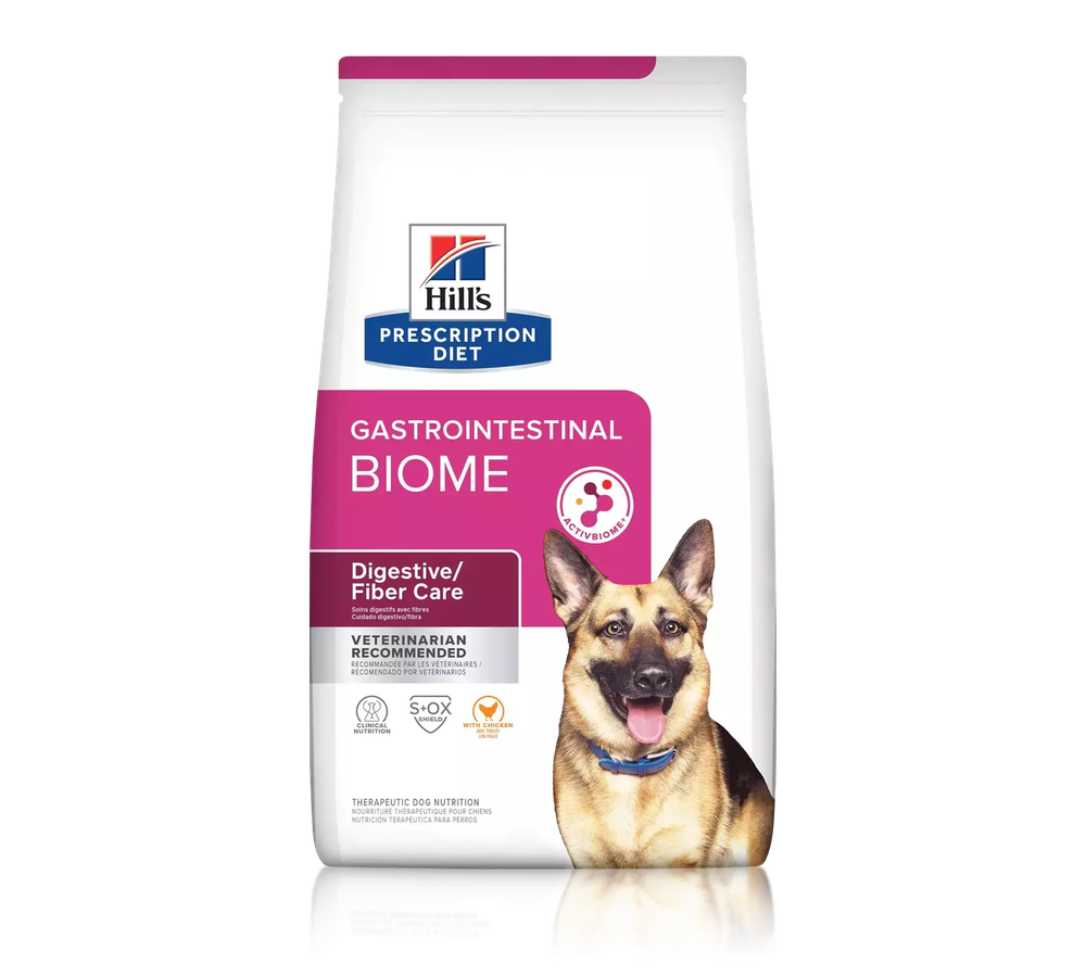 Hill's Prescription Diet Gastrointestinal Biome Digestive / Fiber Care with Chicken Dry Dog Food