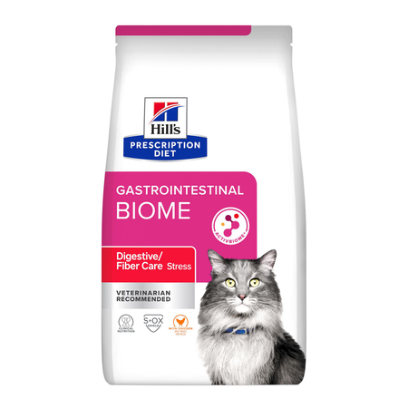 Hill's Prescription Diet Gastrointestinal Biome Digestive / Fiber / Stress Care with Chicken Dry Cat Food