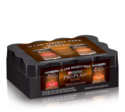 Purina Pro Plan Savor Adult Classic Variety