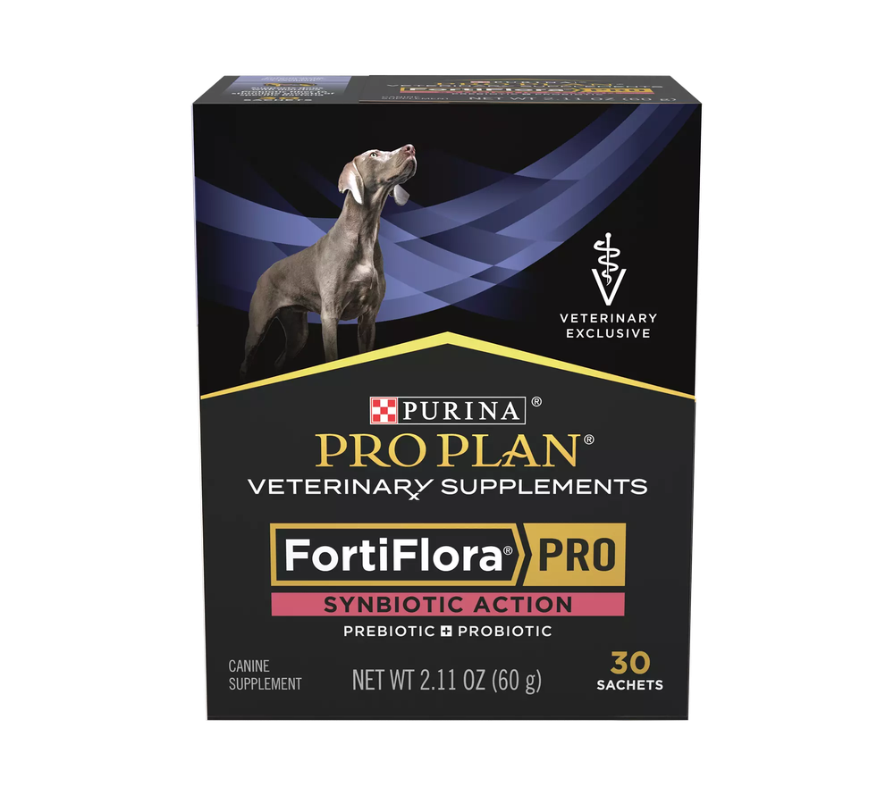 Purina Pro Plan Veterinary Supplements FortiFlora Pro Synbiotic Action Canine Probiotic Supplement