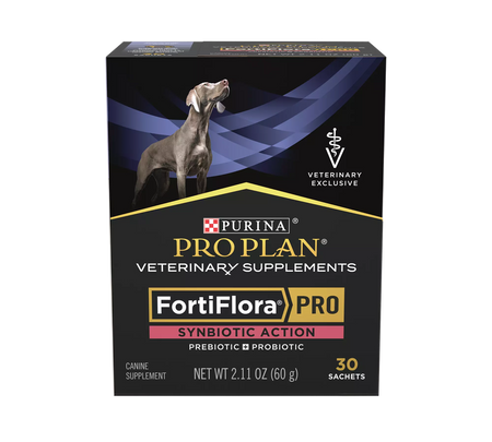 Purina Pro Plan Veterinary Supplements FortiFlora Pro Synbiotic Action Canine Probiotic Supplement