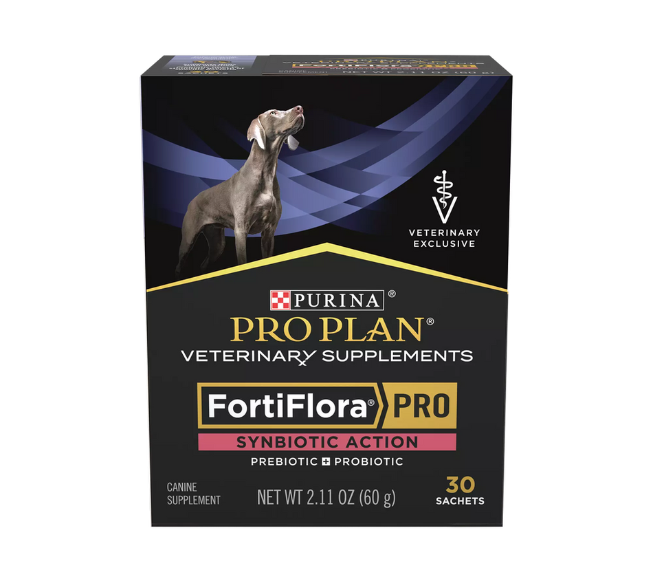 Purina Pro Plan Veterinary Supplements FortiFlora Pro Synbiotic Action Canine Probiotic Supplement