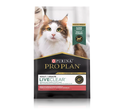 Purina Pro Plan LiveClear Cat Allergen Reducing