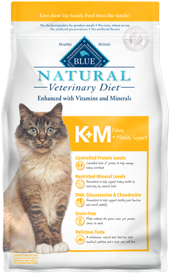 BLUE Natural Veterinary Diet KM Kidney +
