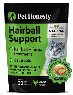 Pet Honesty Hairball Support Chicken Soft Chews