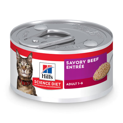 Hill's Science Diet Adult Savory Beef Entree
