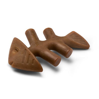 Benebone Salmon Fishbone Dog Chew Toy
