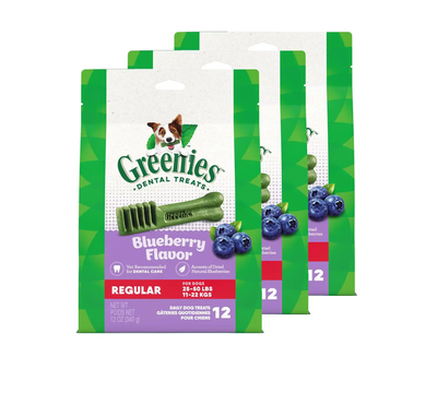 Greenies Blueberry Flavor Dental Treats