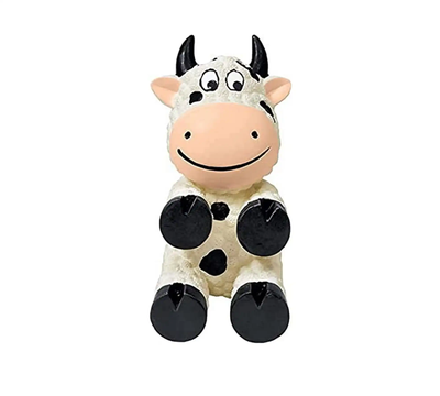 KONG Wiggi Cow Dog Toy