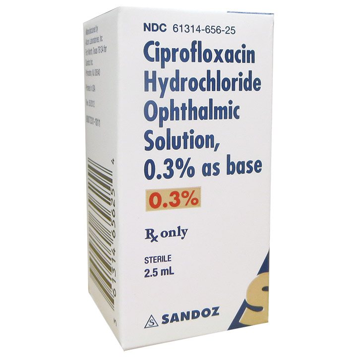 Ciprofloxacin 0.3% Ophthalmic Solution For Pets (Eye Infection Antibiotic)