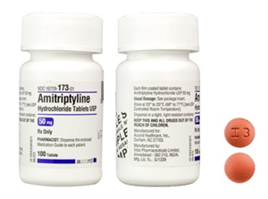 Amitriptyline for pets in 50 mg tablets for managing anxiety and behavioral issues