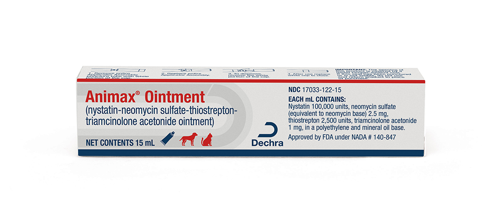 Animax Ointment for pets in 15 ml tube for treating skin infections and inflammation