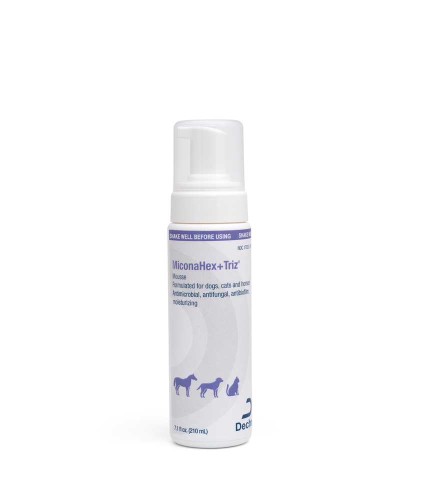 Dechra MiconaHex Triz Mousse for Pets - Antifungal Care