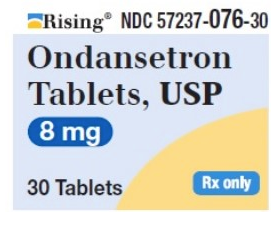 Ondansetron 8mg for pets in a 30-tablet bottle, providing anti-nausea medication for animals