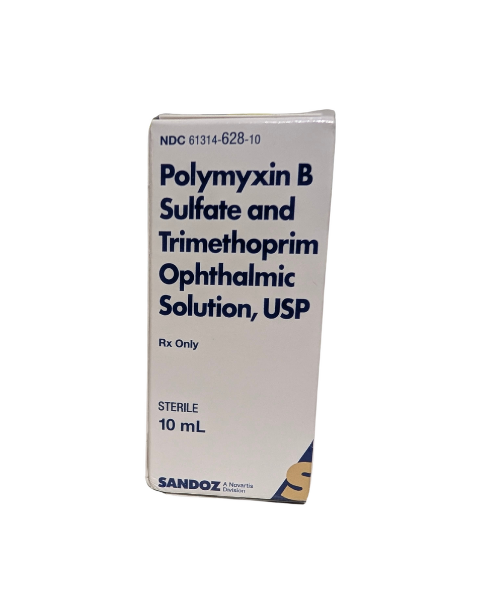 Polymyxin B Sulfate & Trimethoprim Opthalmic Solution: 10 mL
