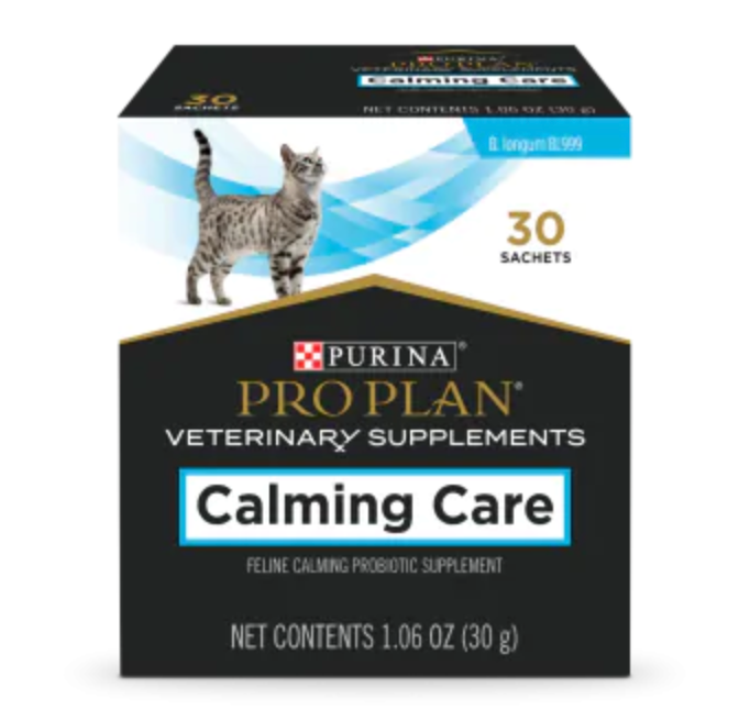 Purina ProPlan Calming Care with 30 sachets for feline calming probiotic support